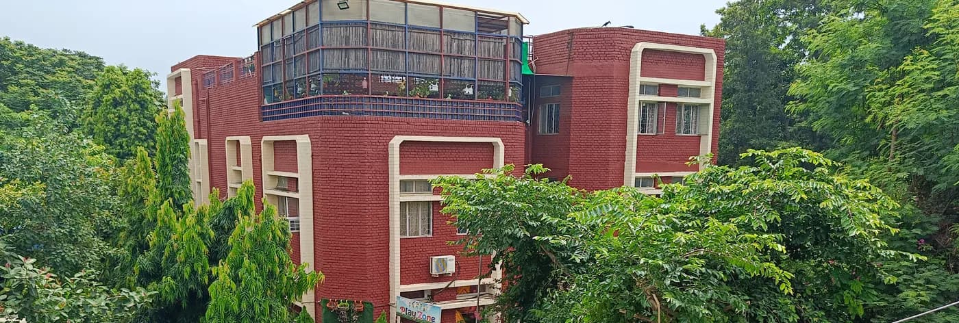 Salwan Montessori School campus building in Gurugram