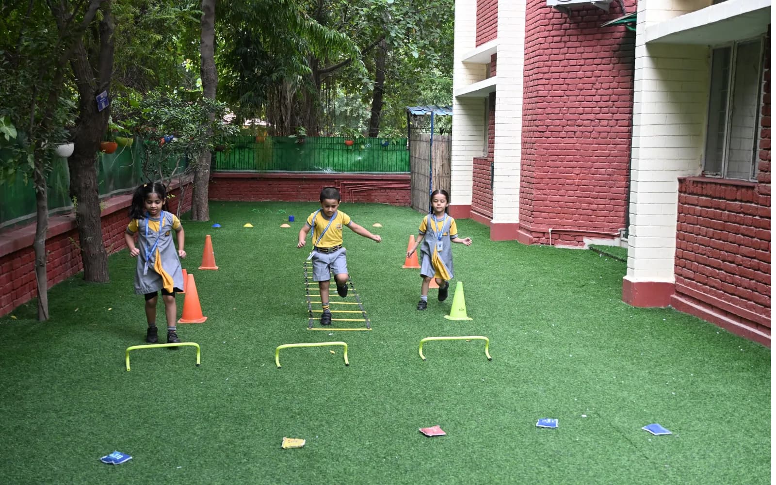 The indoor physical activity zone